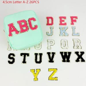 A-Z 영어 문자 스티커, 창의적인 만화 스티커, 의류, 신발, 모자, DIY 디자인 재봉 패치, 4.5cm