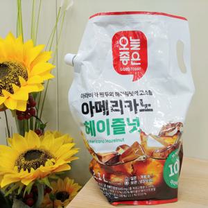 오늘좋은 아메리카노 헤이즐넛 2.1L