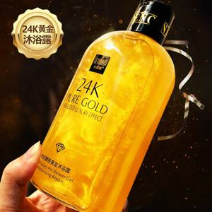 550ml 24K 골드 샤워 젤 딥 클린 롱 라스팅 향수 목욕 폼 폼 목욕 액체 바디 워시 샴푸 모이스춰 스킨 클린