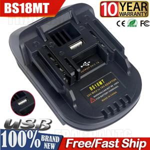 BS18MT 배터리 어댑터 컨버터 USB, 보쉬 18V BAT619G/620 배터리 변환, 마키타 BL 1860 리튬 공구용