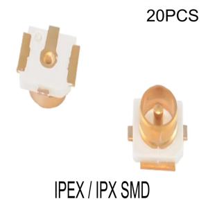 RF 동축 안테나 받침대 U.FL-R-SMT 납땜 PCB 소켓, IPEX1 / IPX SMD 미니 와이파이 커넥터, 20PCS-UFL