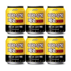 팔도 비락식혜 제로 238ml x 6캔