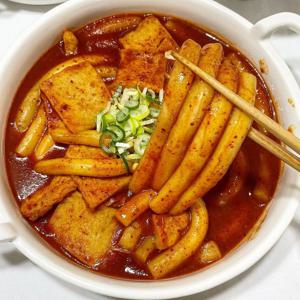 은영이떡볶이 생밀떡 떡볶이 2인분*2팩 쌀떡 짜장 로제 떡복이