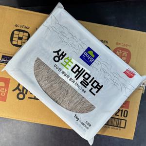 면사랑 생메밀면 1kg x 1개 6인분