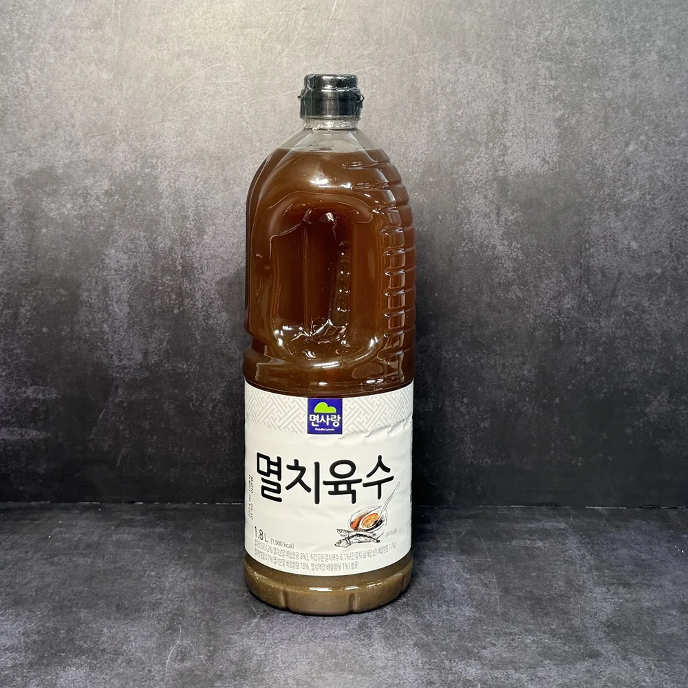 면사랑 멸치육수(전문점용)1.8L x 1개 액상