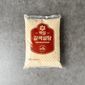 백설 갈색설탕 3kg