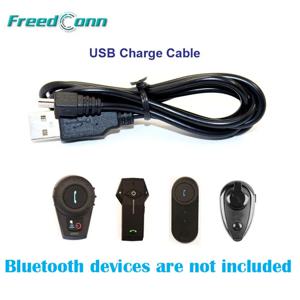 FreedConn T-COMSC T-COMVB USB 충전 케이블 슈트, FDCVB COLO 오토바이 블루투스 인터콤, 무료 배송, 8/5 핀 액세서리