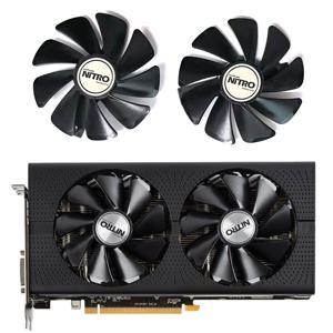 그래픽 카드 선풍기 RX580 570 GPU 쿨러, 사파이어 라데온 RX 470 480 580 570 RX580 RX480, 95mm CF1015H12D, DC 12V 0.42A