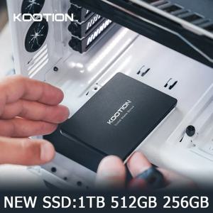 KOOTION 노트북 데스크탑 PC 서버용 내장 솔리드 스테이트 드라이브, Sata SSD, 2.5 인치 HDD 하드 디스크, 1TB, 512GB, 256GB, 128GB, SATA3