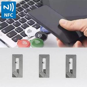 NFC 칩 Ntag213 스티커 습식 인레이 13.56MHz NTAG213 라벨 태그, 와이파이 NFC 안테나, NFC 태그 스티커, 2*1cm, 10 개