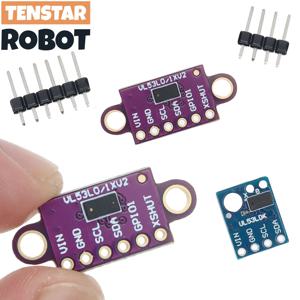 VL53L0X ToF 레이저 거리 센서 브레이크아웃, 940nm GY-VL53L0XV2 레이저 거리 모듈, I2C IIC, 3.3V, 5V, Arduino용