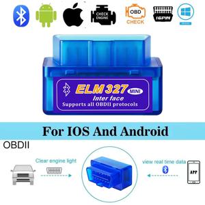 미니 ELM327 V2.1 OBD2 스캐너, 코드 리더, 블루투스 자동차 진단 도구, 안드로이드 및 IOS 자동차 오류 감지기