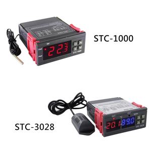 STC-1000 STC-3028 디지털 온도조절기 온도계 습도계, 온도 습도 조절기, 12V, 24V, 220V