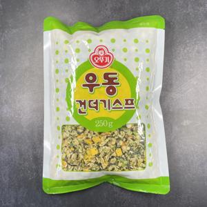 오뚜기 우동건더기스프 250g 우동 위에 올라가는 튀김 고명