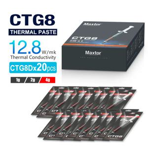 CTG8 Maxtor 열 전도성 그리스 파스타 테르미카 성능, 게임 PC PS4 CPU GPU 냉각용, 12.8W/mk, 1g, 2g, 4g