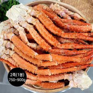 킹크랩(왕게) 1미(2쪽,750~900g) 대 1봉 자숙손질 프레쉬크랩