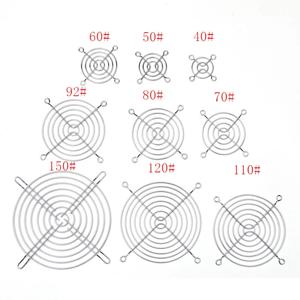 실버 메탈 와이어 핑거 가드, CPU 팬 DC 팬 그릴 가드 프로텍터, 니켈 도금, 40mm, 60mm, 80mm, 90mm, 120mm, 1PC