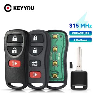 KEYYOU KBRASTU15 315Mhz ID46 칩 원격 자동차 키, 닛산 아르마다 프론티어 무라노 패스 파인더 퀘스트 타이탄 Xterra 2005 2006 2007