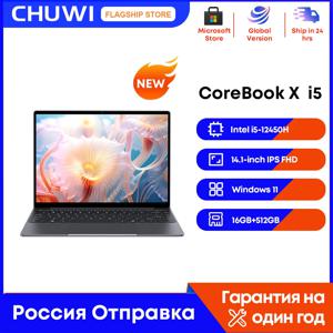 CHUWI 코어북 X 인텔 코어 i5 12450H 게이밍 노트북, 14 인치 2160x1440 해상도, 16GB RAM, 512GB SSD, WiFi6, 윈도우 11, 컴퓨터 PC