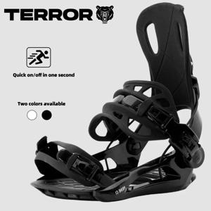 TERROR Quick Wear Fixer SP 다목적 스키보드 바인딩, 스키 커팅, 플랫 플라워, 여성용 스노보드 스트랩, 남성용