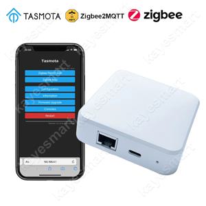 스마트 홈 지그비 3.0 유선 게이트웨이 허브, 이더넷 브리지, TASMOTA MQTT 펌웨어, MQTT 홈 어시스턴트, Zigbee2MQTT 와 함께 작동, RJ45