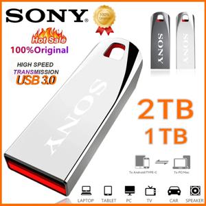 SONY U 디스크 휴대폰 펜드라이브, 고속 Usb3.0 플래시 드라이브, C타입 컴퓨터, 듀얼 인터페이스, 금속 플래시 메모리, 2T, 1T, 16TB