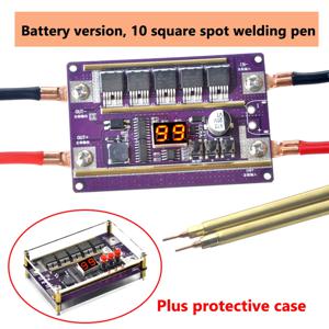 12V 스폿 용접기 DIY 키트 전원 조절식 디지털 스폿 용접기 PCB 회로 기판 18650 리튬 배터리용 니켈 플레이트