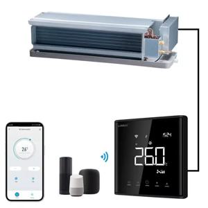 무선 선풍기 코일 온도조절기 Hvac 선풍기 코일, 스마트 와이파이 디지털 룸 온도조절기 Modbus 온도조절기 컨트롤러, 선풍기 코일 유닛용