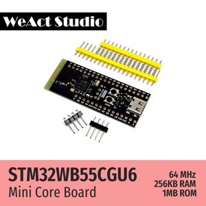 WeAct Zigbee 스레드 매터 USB AES-256 코어 보드 데모 보드, STM32WB55CGU6 STM32WB55 STM32WB STM32WB55CG BLE-5.4 802.15.4