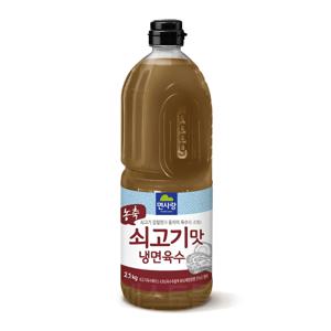 면사랑 농축 쇠고기맛 냉면육수 2.1kg