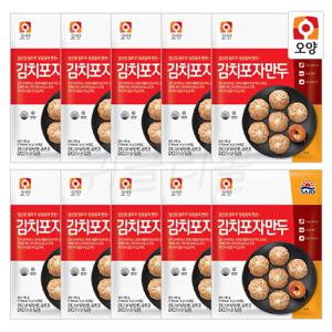 [퀴클리몰] 사조오양 김치 포자 만두 180g x 10개