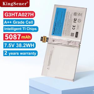 KingSener 마이크로소프트 서피스 프로 4 1724 12.3 인치 태블릿용 노트북 배터리, G3HTA027H DYNR01, 7.5V, 38.2WH, 5087mAh, 무료 도구