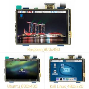 3.5 인치 lcd hdmi usb 터치 스크린 실제 hd 1920x1080 lcd 디스플레이 py raspberri 3 모델 b/orange pi (게임 비디오 재생) mpi3508