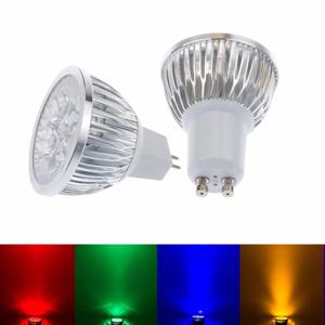 LED 스포트라이트 전구 램프, 레드, 블루, 그린, 옐로우, 화이트 LED 천장 조명, GU10 MR16 E27 LED 램프, 220V, 110V, 12V, 9W, 12W, 15W, 로트당 1 개