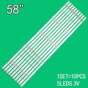 10PCS haier의 58 인치 LED 라이트 스트립 LS58A1 LS58A51 LS58A51Z HK-58F9-3030-0D22-5X10-3P1.0-190428 새로운