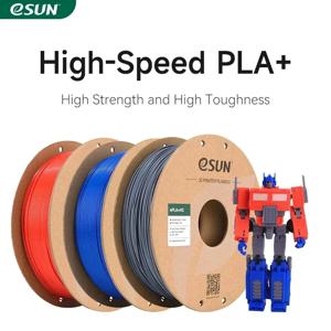 ESUN 고속 PLA + 3D 프린터 필라멘트, Bambu 랩용 고속 인쇄 PLA 플러스, 1.75mm, 1kg