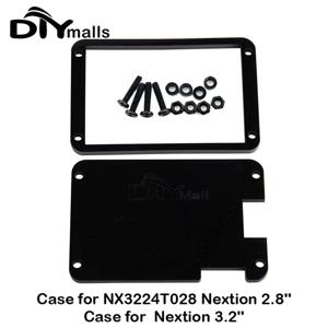 Nextion 3.2 용 블랙 아크릴 플라스틱 케이스, NX4024T032 Nextion 2.8 