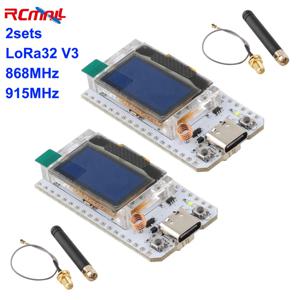 아두이노 IOT용 OLED 디스플레이 개발 보드, Meshtastic LoRa32 V3, 868MHz, 915MHz, SX1262, 0.96 인치, BT WIFI, ESP32 Lora 키트