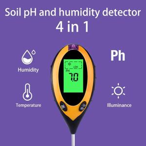 토양 PH 및 습도 시험기, 영양제 물 시험기, 고정밀 가정용 원예 꽃 잔디 비옥도 계량기, 1 개