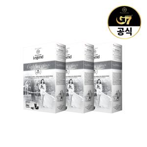 G7 쭝웬 레전드 카푸치노 코코넛향 12개입 X 3개 / 베트남 원두 커피 믹스 스틱