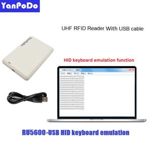 Yanpodo RFID 키보드 복사기 복제기, EPC GEN2 10cm-1m USB UHF 리더, 860Mhz ~ 960Mhz RFID 리더 라이터, 라즈베리 파이 무료 C ++ SDK