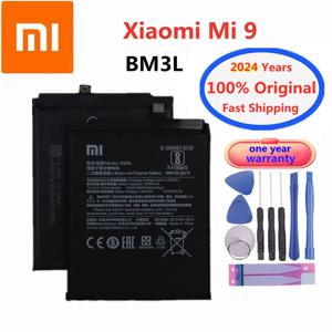 샤오미 오리지널 배터리, BM3L, 샤오미 9 MI9 M9 MI 9 배터리, 3300mAh 교체 휴대폰 배터리, 빠른 배송, 2025 년 신제품