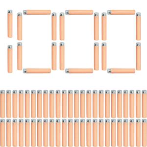 오렌지 리필 다트 총알 나선형 폼 회전 총알, 너프 아큐스트라이크 엘리트 시리즈용 장난감 총 매칭 총알 EVA 소프트 다트