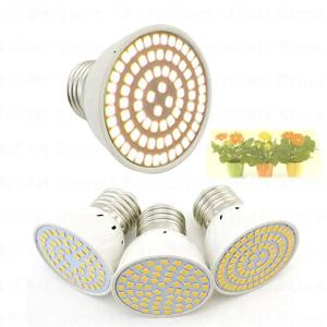 48 60 80 LED 식물 성장 전구 실내 전체 스펙트럼 E27 phytolamp 노란색 채소 cultivo 성장 상자 sunlike 꽃 온실 상자