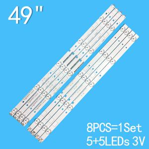 H49M3000 H49M2100 H49MEC3050 H49M2600 LED49K300U H49M2100S LED49H2600 HD490DF B71 JL D490A1330 003BS M용 LED 키트, 8 개, 신제품