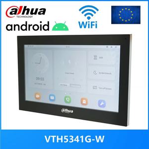 Dahua VTH5341G-W PoE(802.3af) 안드로이드 10 인치 디지털 실내 모니터, 비디오 인터콤 모니터, 유선 초인종 모니터