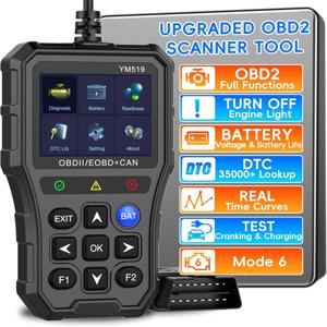 OBD2 스캐너 진단 도구, 엔진 코드 리더 확인, 전문 자동 점검 엔진 라이트, 자동차 진단 스캔 도구