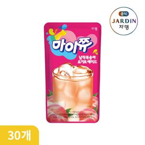 쟈뎅 마이쮸 납작복숭아 요거트 에이드 230ml X 30개