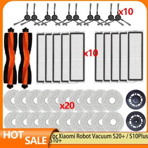 샤오미 로봇 진공 필터 메인 사이드 브러시 걸레, S20 +, S10 플러스, S10 +, B108GL, B105, B108CN, B113CN 부품 액세서리