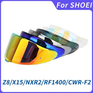 SHOEI RF1400 RF-1400 NXR2 CWR-F2 Z8 CWR-F2R X15 X-15 X-Fifteen X-SPR Pro용 광색성 바이저 자동 변색 렌즈 헬멧 실드